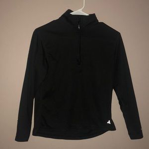 100% polyester long sleeve athletic shirt